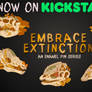 Embrace Extinction Enamel Pins