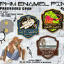 Preorders: PHM Enamel Pin Set