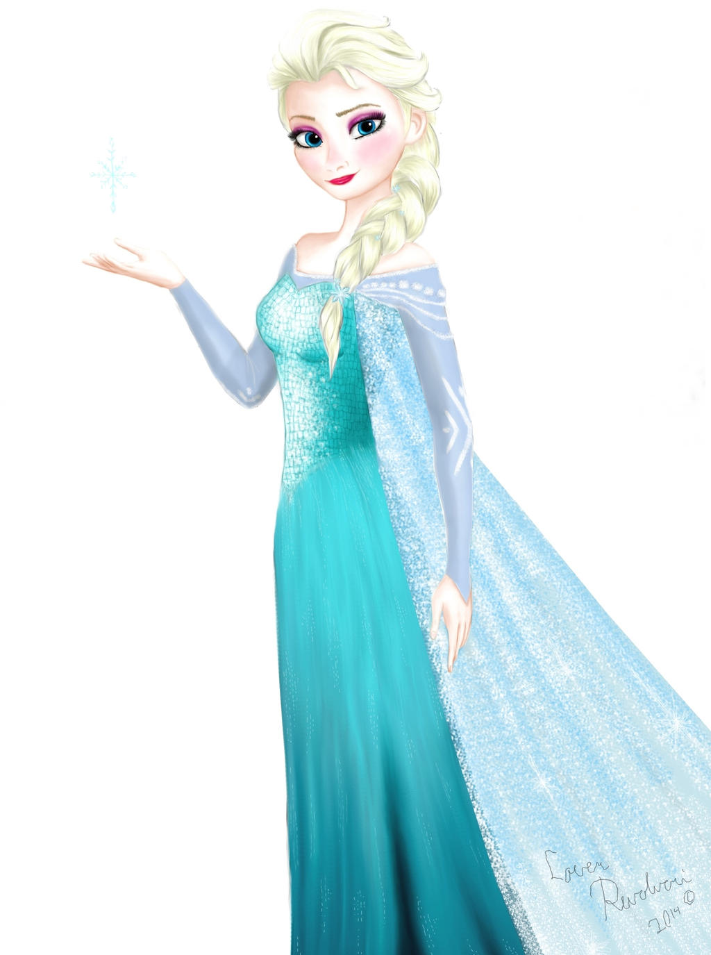 Elsa Basic Basic Elsa by LoverRevolveri on DeviantArt