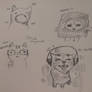 Silly cat drawings :)