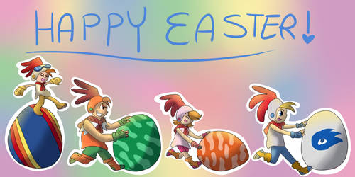 Billy Hatcher | Happy Easter! by Minish-Mae