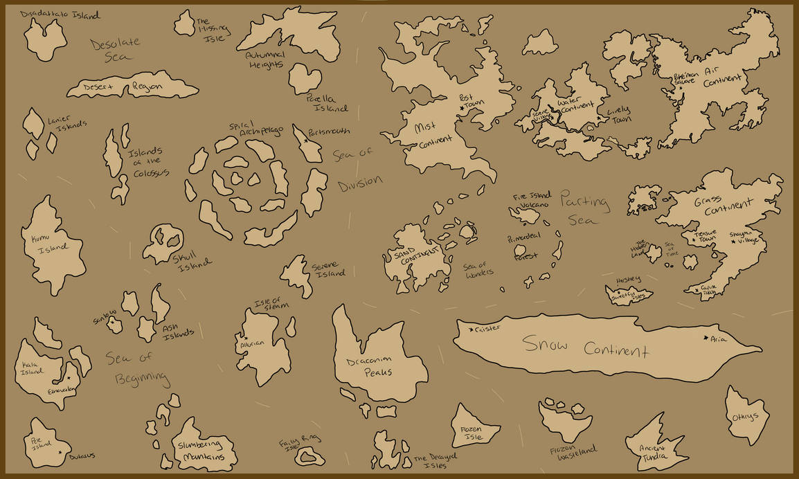 PMD-BTS | World Map by Minish-Mae on DeviantArt