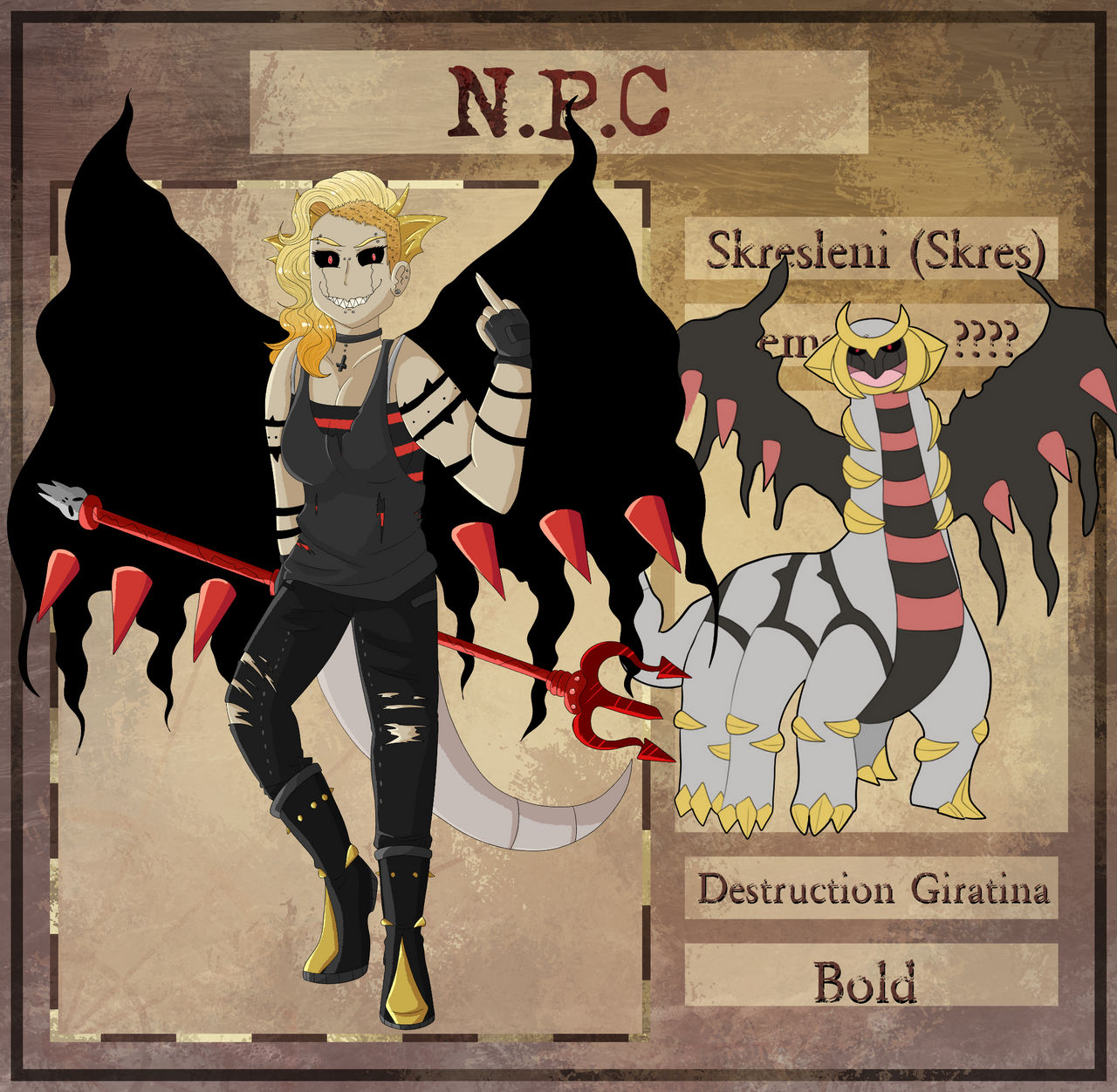 PMD-BTS | Skresleni: Ruler of the Distortion World by Minish-Mae on ...