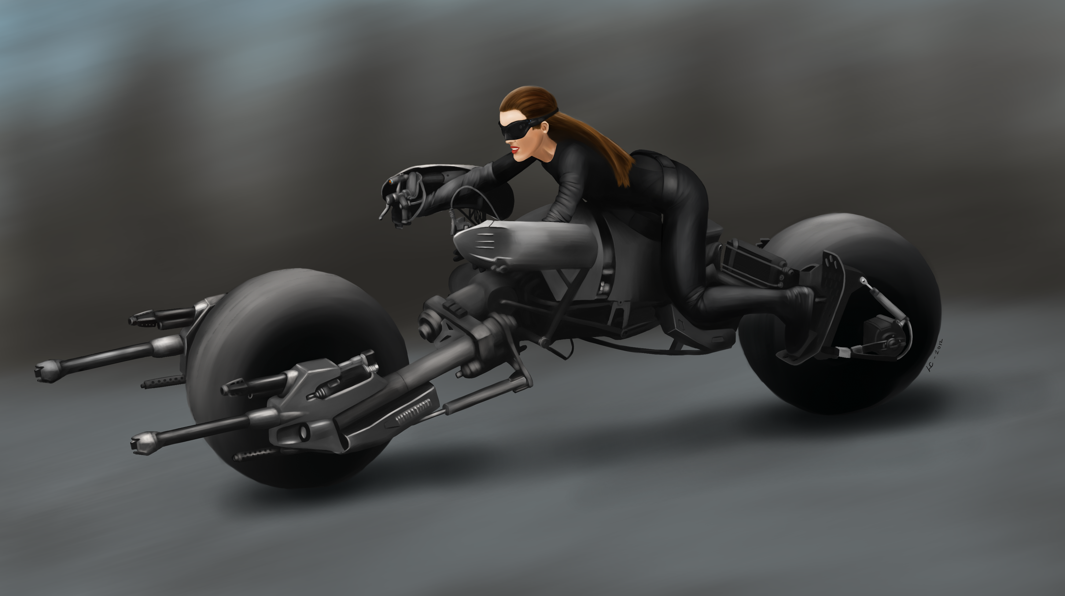 Catwoman - The Dark Knight Rises by lecouin