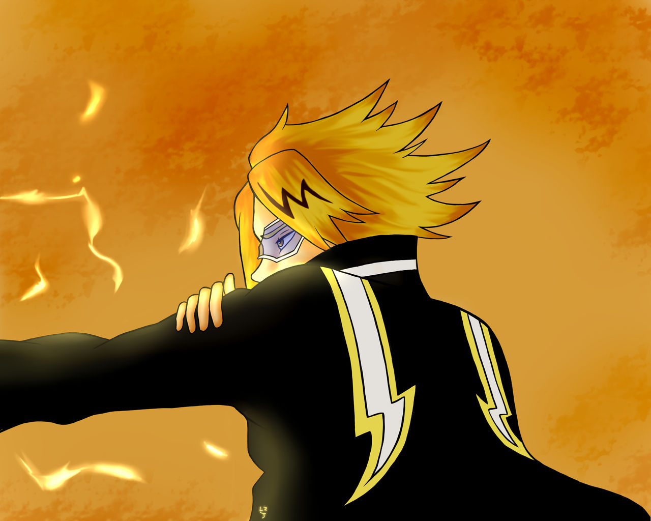 Denki Kaminari Fanart By ElzitaArt On DeviantArt denki-kaminari-fanart-by-elzitaart-on-deviantart