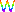 Rainbow Letter: W (Animated)