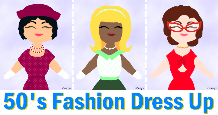 50's Fashion Dress Up Game (mobile friendly) by xVanyx on DeviantArt
