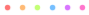 Rainbow Dots Divider, left