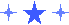 Star Sparkle Divider Blue [F2U]