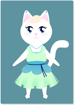 Ballerina Cat + Speed Draw
