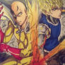 Saitama and Genos - One Punch Man