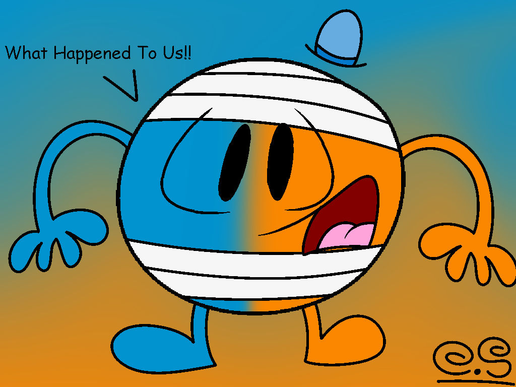 The Fusion of Mr. Bump and Mr. Tickle by ChiareyChan on DeviantArt