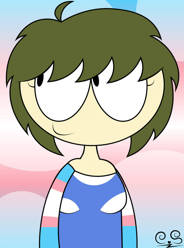Trans Woman Deviantart A Transgender Girl with the Blue Shirt by ChiareyChan on DeviantArt