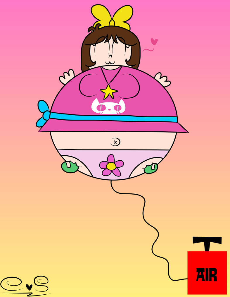 Me Inflated by ChiareyChan on DeviantArt