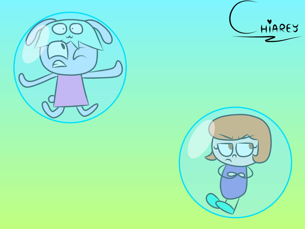 Max and Tara trapped in a Bubble by ChiareyChan on DeviantArt