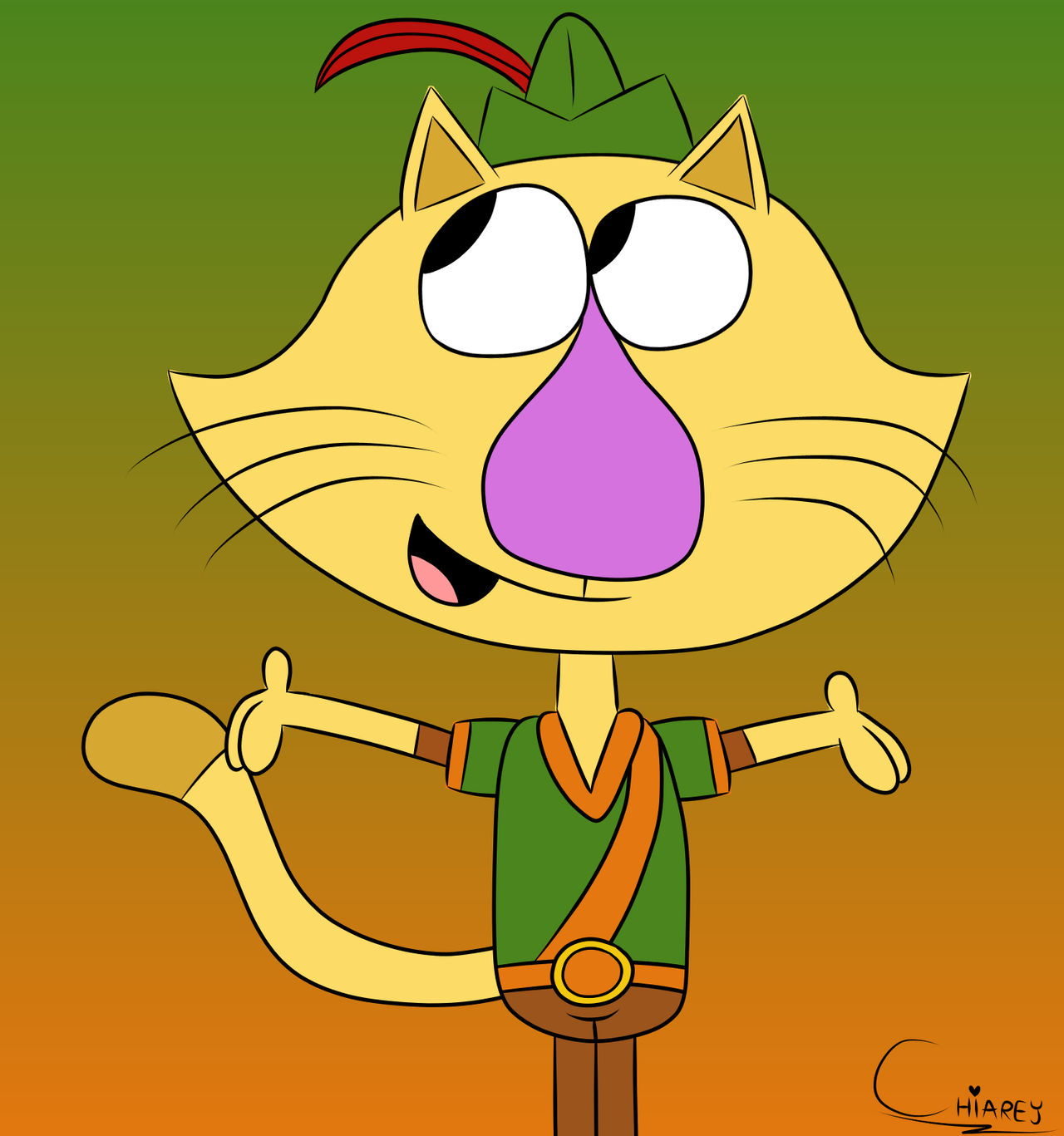 Chowder Nature Cat Nature Cat by ChiareyChan on DeviantArt