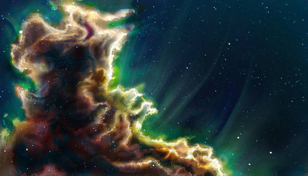 Exploring the Universe: Nebula Spin Art