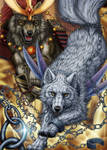Wolf Warriors by SheltieWolf