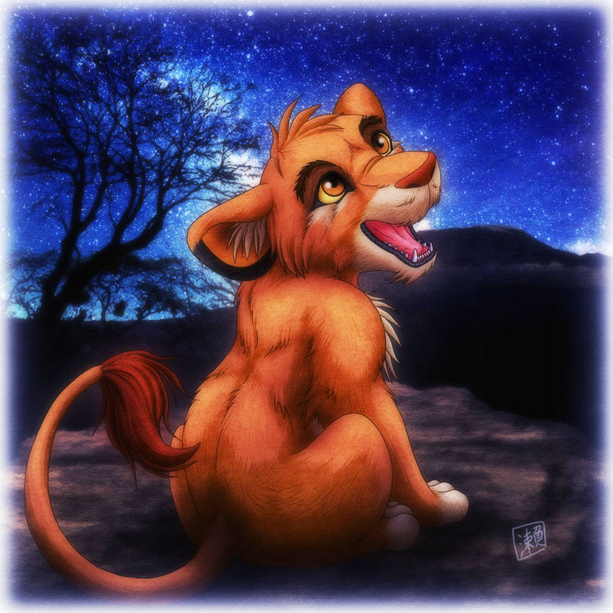 Spooky Simba Simba by SheltieWolf on DeviantArt