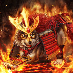Samurai Wolf Takeru