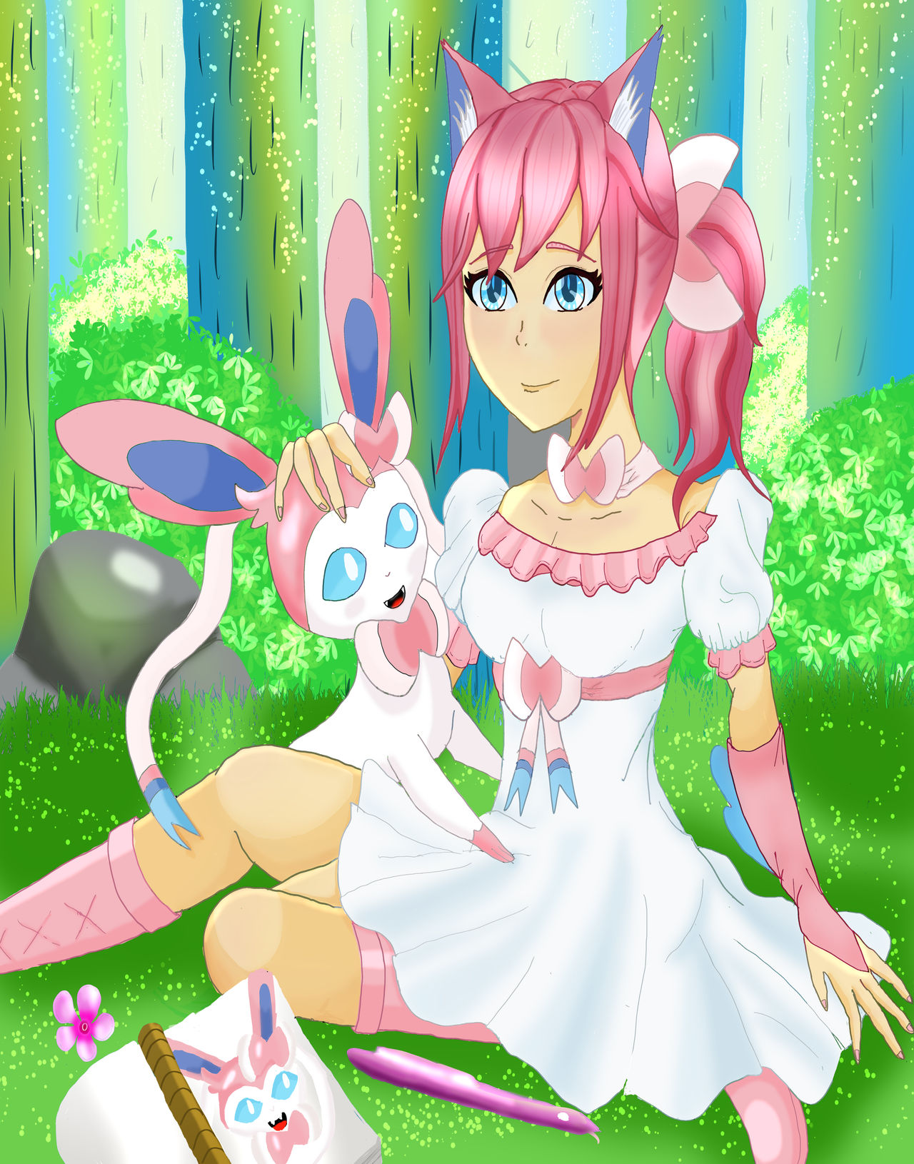Digital Copy Deviantart My first digital art piece by AUCreatingCatGirl on DeviantArt