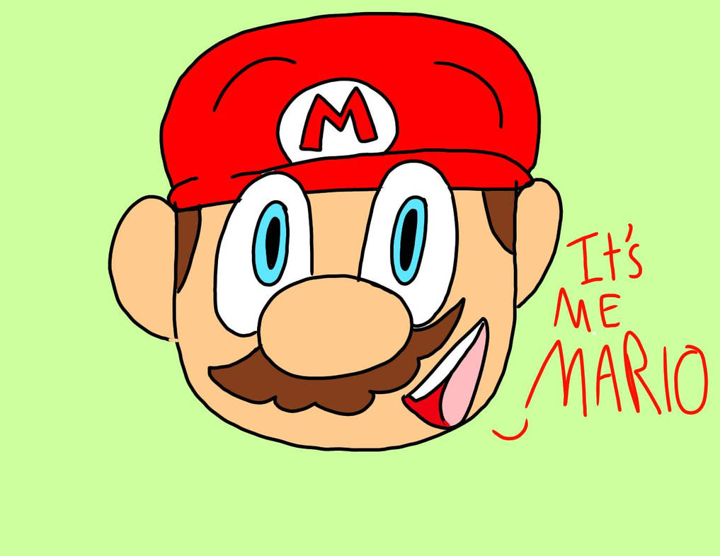 It's a me MARIO by littlebilllover123 on DeviantArt