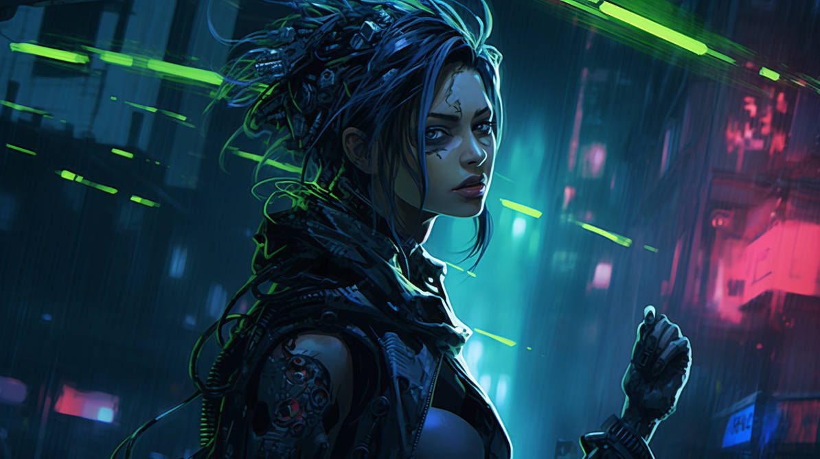 Cyberpunk Girl HD Cyberpunk 2077.jpeg Wallpapers