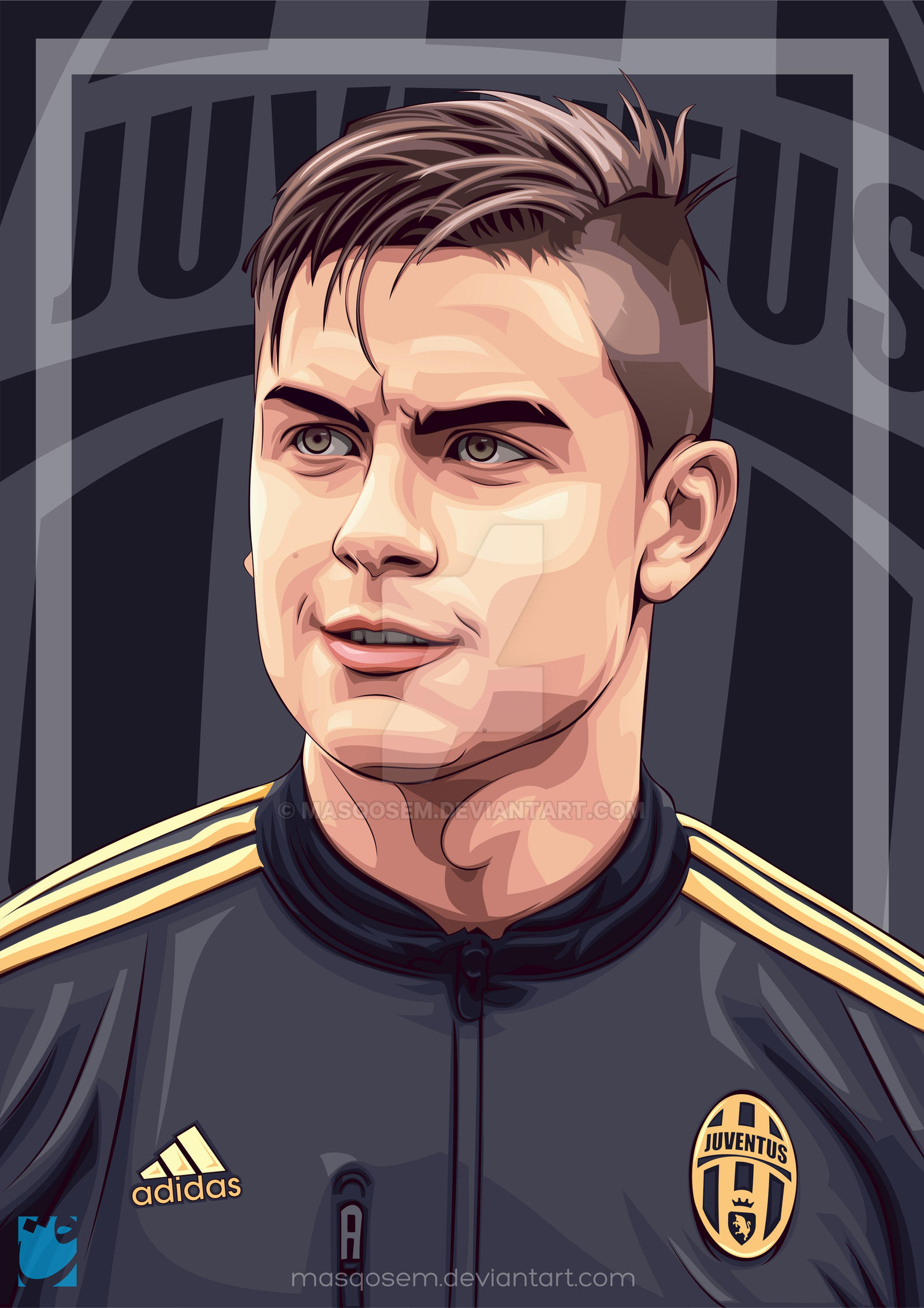 Paulo Dybala in Vector by masqosem by masqosem on DeviantArt Paulo Dybala in Vector by masqosem by masqosem on DeviantArt