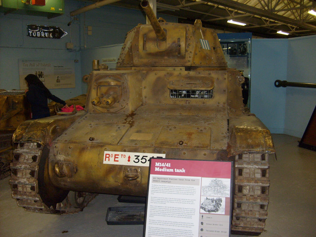 Italian M14/41, tank museum by drshaggy on DeviantArt