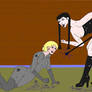 Mistress Rage interogates the Shik Sentry (Pt 1)