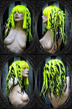 aTomiC DreAd wiG steAmPunK