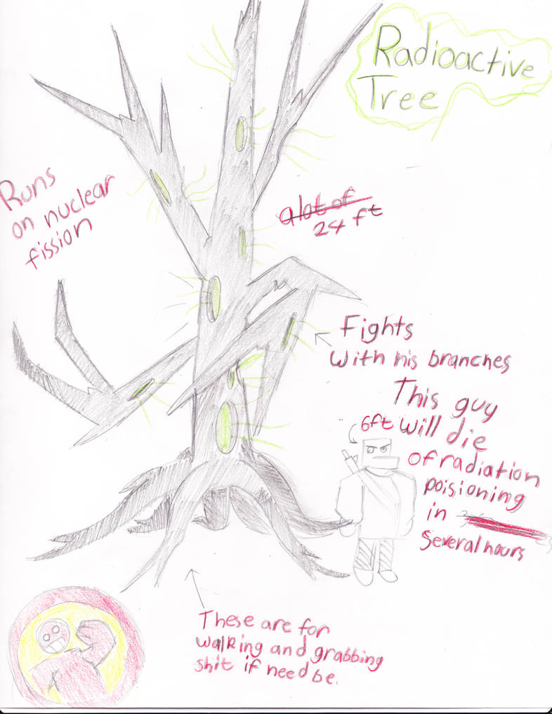 Radioactive Tree +info by wallofplastick on DeviantArt