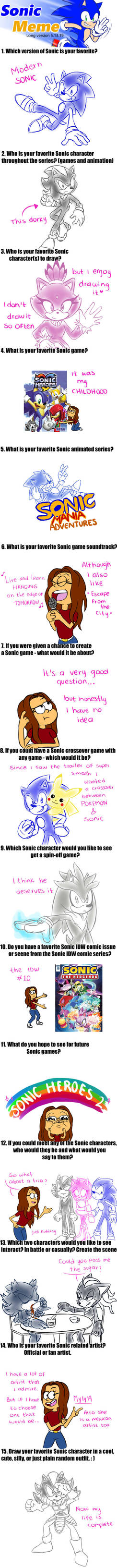 Sonic Meme  Diana-ITZ style