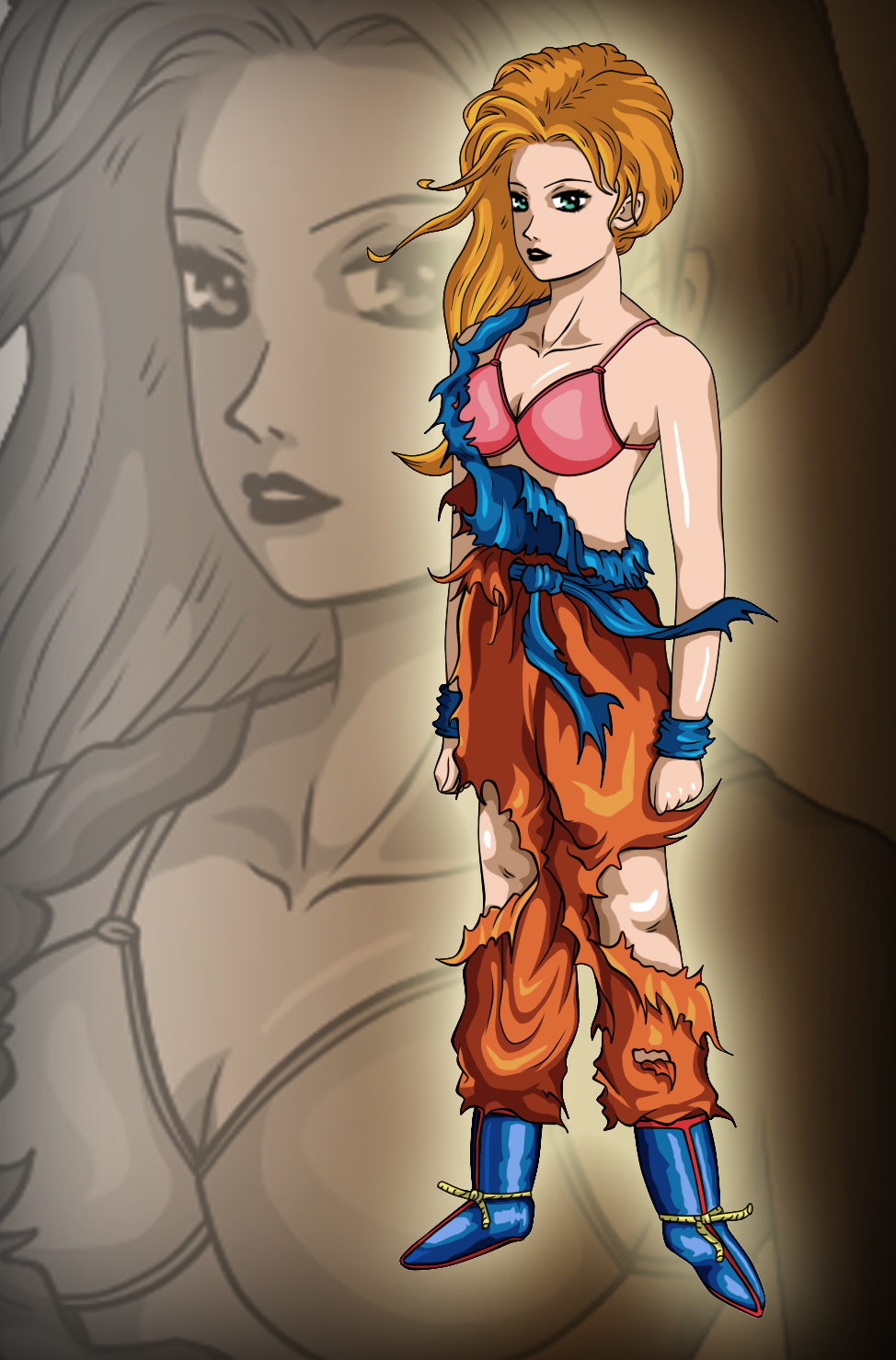 Songoku Ssj2 Female Version