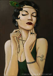 Flapper girl