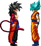 goku ssj5 vs goku ssj4 blue by cxnxcs on DeviantArt