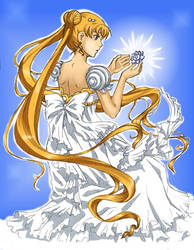Sailor Moon - Princess Serenity3 - colored