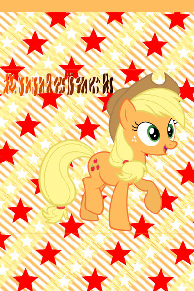 Applejack iPhone 4 Wallpaper