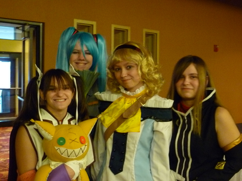 Me(As Miku) and TOA Cosplayers