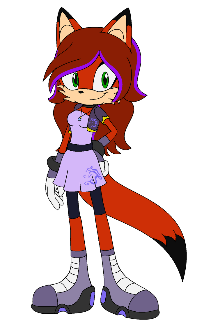 Riley the red fox by XxTheSilentDragonxX on DeviantArt