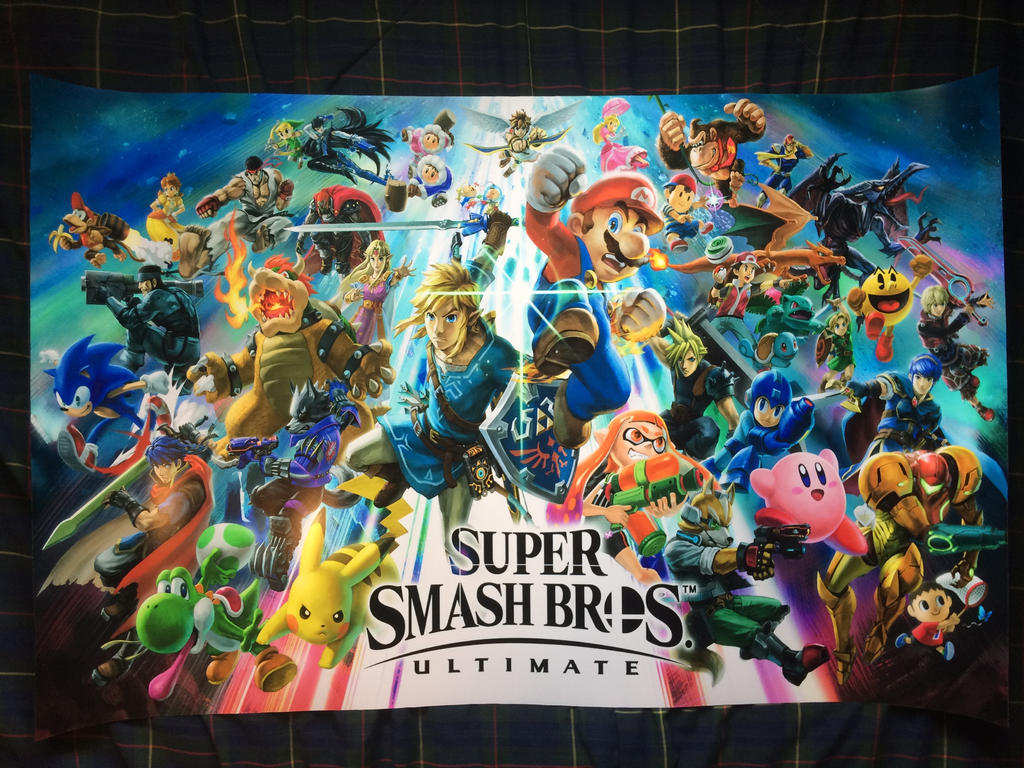 My New Super Smash Bros Ultimate Poster By CaptainJthgamemaster On my-new-super-smash-bros-ultimate-poster-by-captainjthgamemaster-on