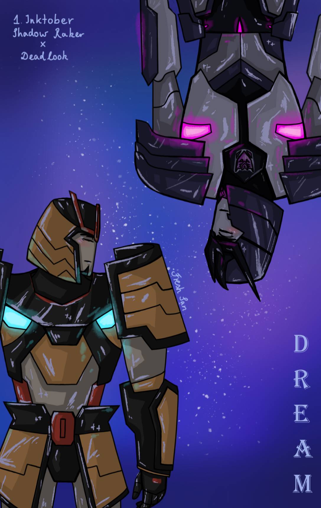Shadow raker x Deadlook (Drift) // Inktober Dream by FreshSan1 on ...