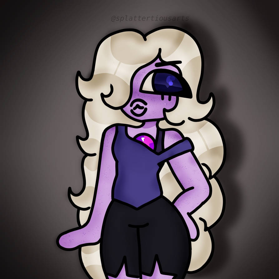 Amethyst Steven Universe Fanart by splattertiousarts on DeviantArt