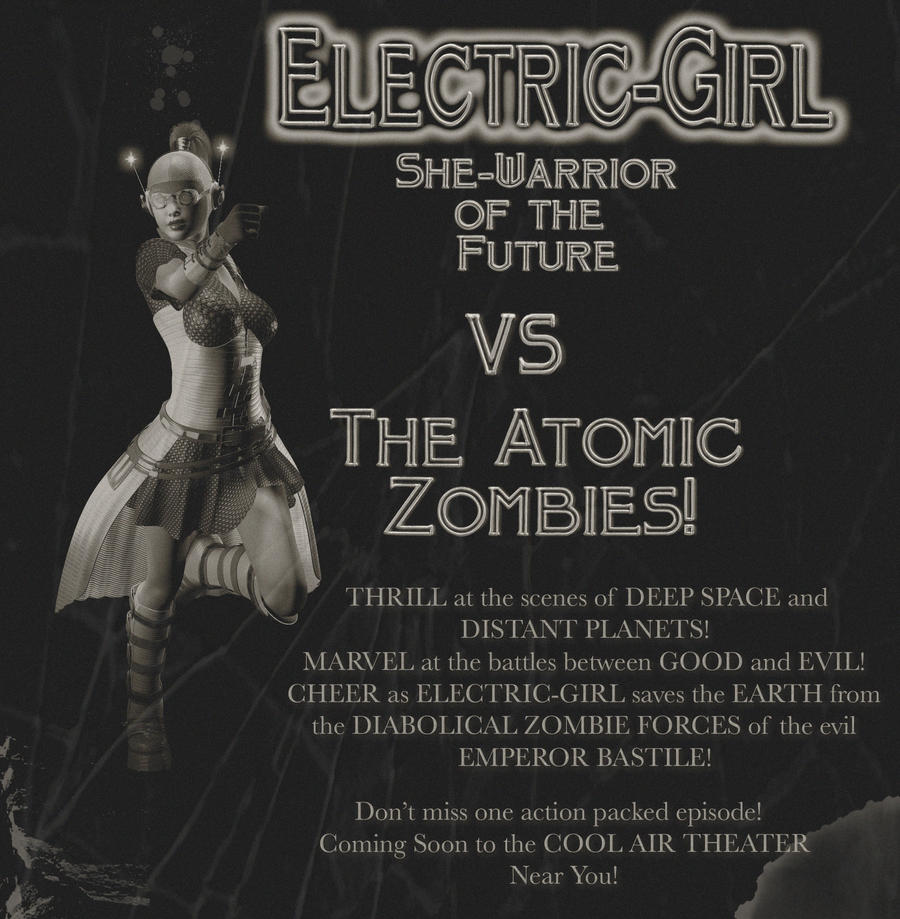 Electric Girl Poster