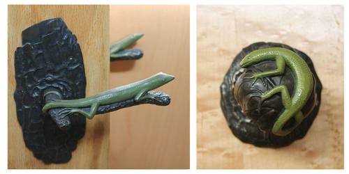 Color in Nature and Hot Patinas for Door Handles