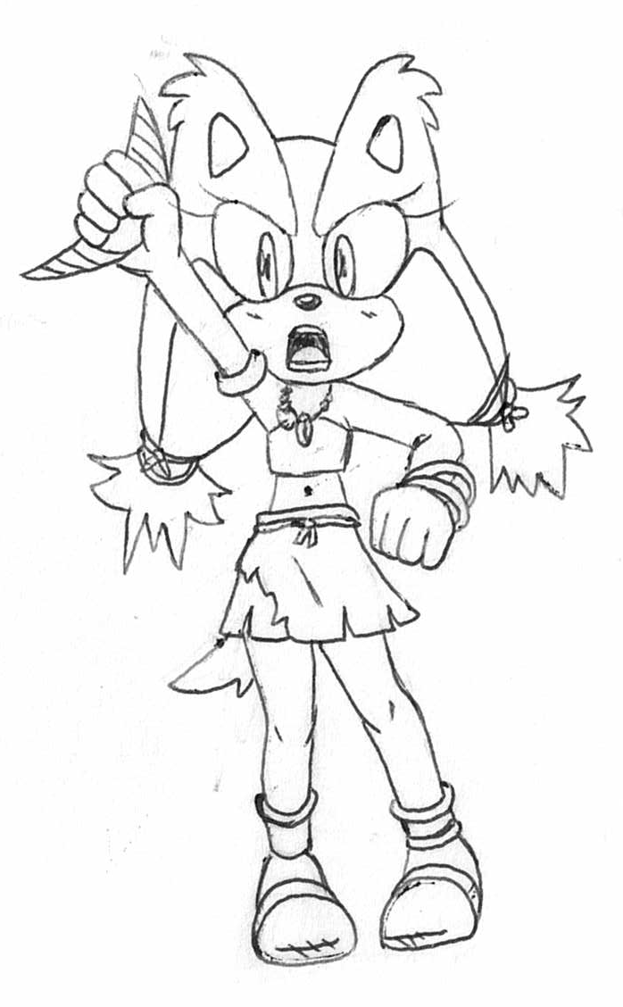 Sticks The Badger Coloring Pages