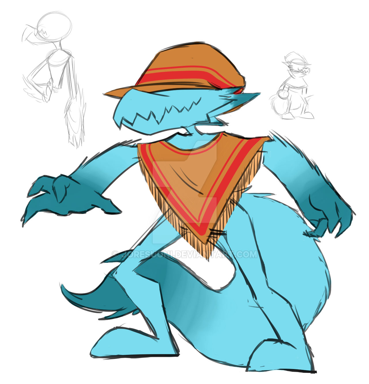 Custom OC Design by JoresuOni on DeviantArt