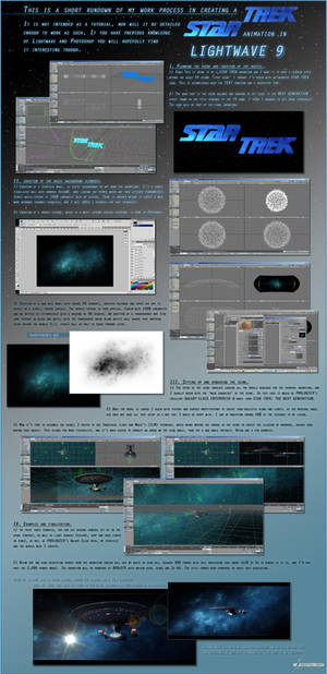 Star Trek Animation - Workflow Rundown