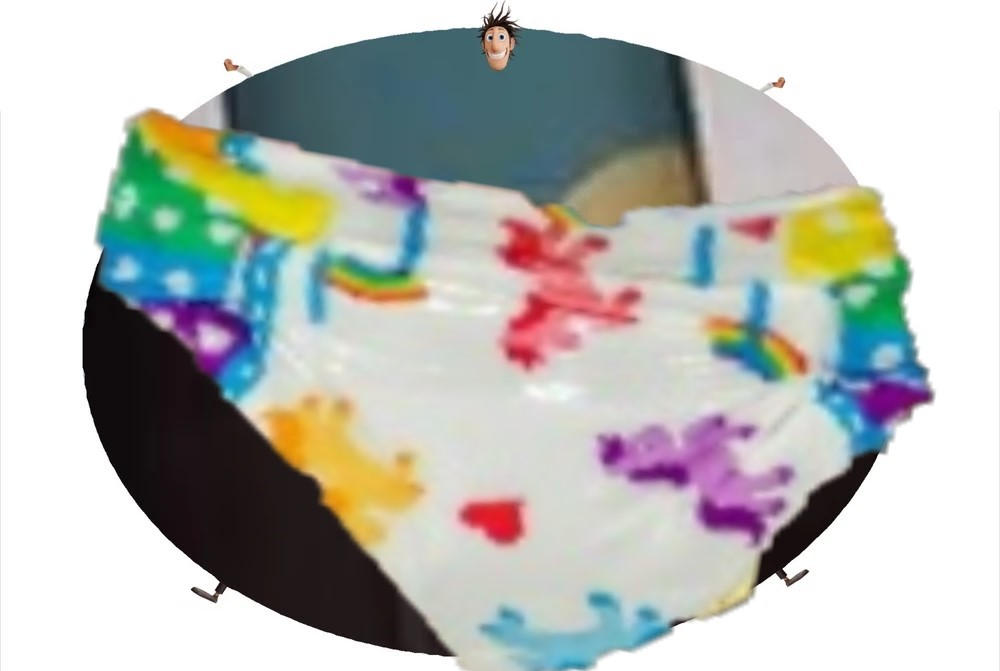 Daiper Inflation Flint lockwood inflation DIAPER by samsparks101 on DeviantArt