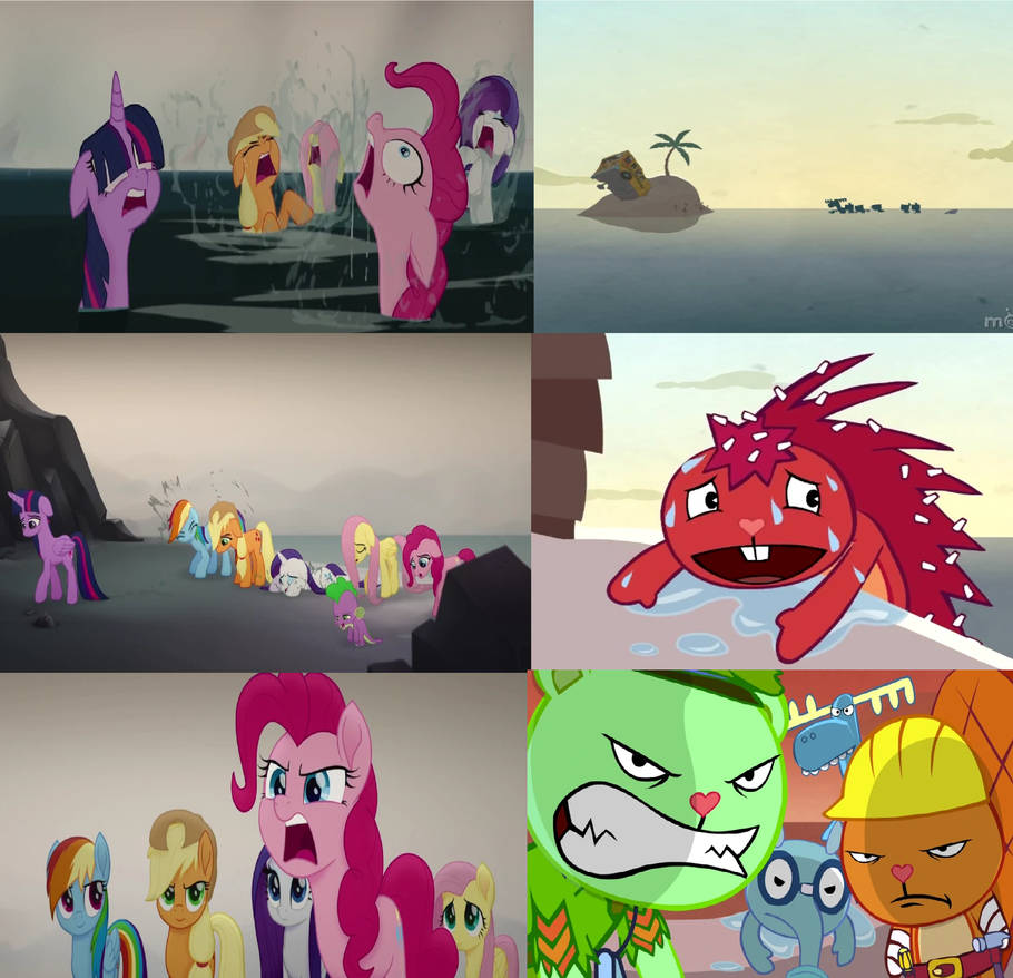 Mlp And Htf comparison by sunmint234 on DeviantArt